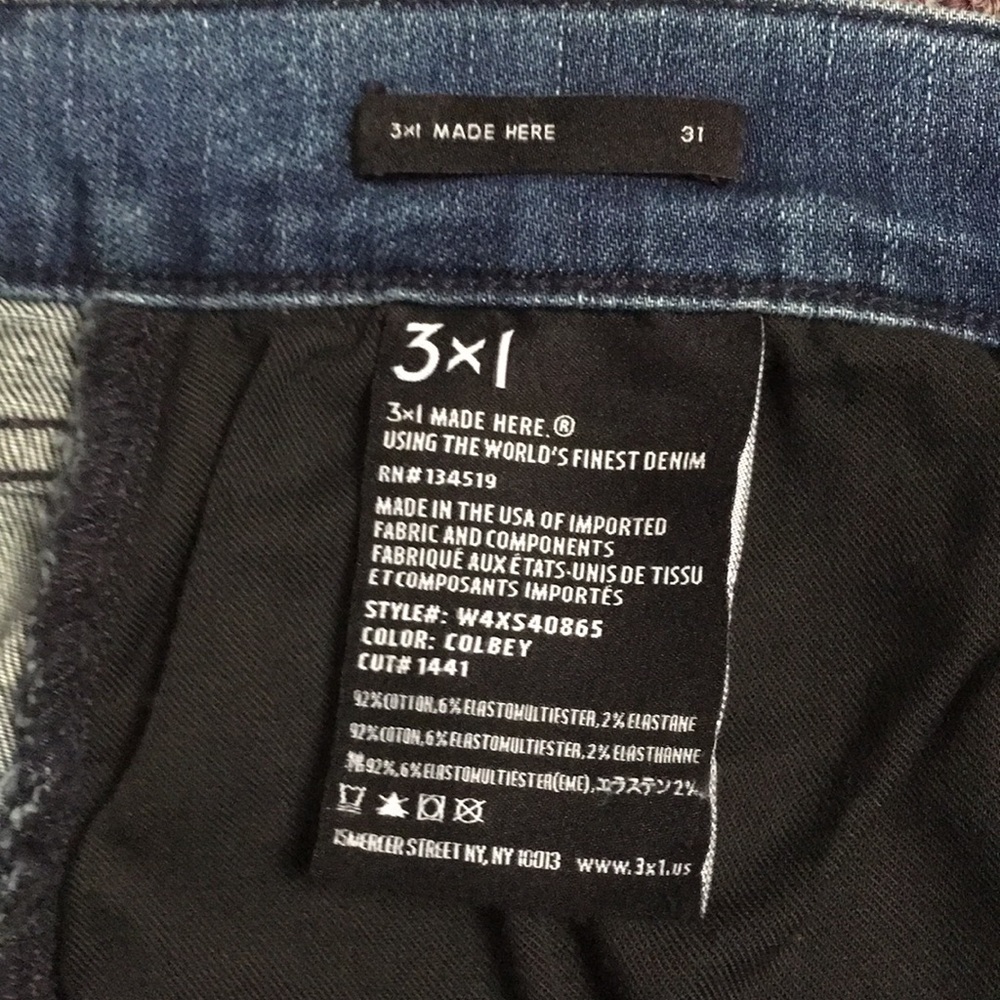 3x1 W4 Colette Slim Crop High Rise Jeans - Picture 8 of 8